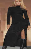 1302 Vestido Tela Elasticada