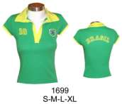 1699 Polera con Pata y Cuello (Rib)  .Tallas:  S-M-L-XL Telas: puño -Rib , Consumo Verde  : 0.65 mts , Amarillo 0.25 mts aprox. 