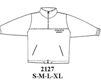 2127 Polar 1/2 Cierre Talla s-m-l-xl