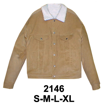 2146 Casaca Cotelé con Chiporro Tallas: S-M-L-XL