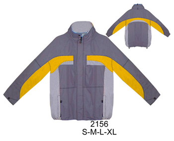 2156 Parka Hombre  Tallas: S-M-L-XL Tela: Taslam , Hipora, Forro Polar O Velour ,Consumo: Amarillo 0.55, Gris Claro 0.55, Gris Oscuro  2 Metros Aprox, Polar O Velour 1.80 Mts. Aprox.