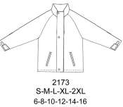 2173 Parka Taslam Liso y Polar Tallas:S-M-L-XL Consumo 1.65 Taslam y Polar ( T.L) Aprox.