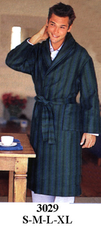 3029 Bata de Levantarse Hombre, Tallas: S-M-L-XL, Telas: Toalla, Seda, Razo