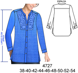 blusas con canesu
