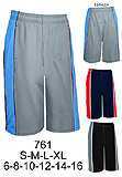 761 Bermuda con franja en diagonal, largo bajo la rodilla (Largo 60 cms.), Tallas: S-M-L-XL-6-8-10-12-14-16, Telas: Franela Polyester - Franela, Consumo: Talla XL Cuerpo 1 mt. aprox. - Franja 70 cms. aprox. - Puño 10 cms. aprox. - Talla 10 Cuerpo 60 cms. aprox. - Franja 60 cms. aprox. - Puño 10 cms. aprox.