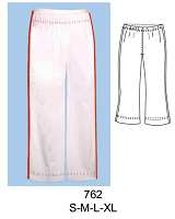 762 Pescadora Deportiva a la Cadera con Vivo al Costado Tallas S-M-L-XL ,Tela. Franela Polyester - Franela  , Consumo: 1.10 aprox. Franela -0.15 Puño  aprox ( XL)