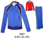 9927 Buzo juvenil  con Cierre  , Tallas: S-M-L-XL, Telas: Franela Polyester , Consumo: (Talla L) Azulino 2.10 Mts , Azul 1.15 metro aprox. , Puño Polyester  Azul  0.20 metros , Blanco  0.30 metros
