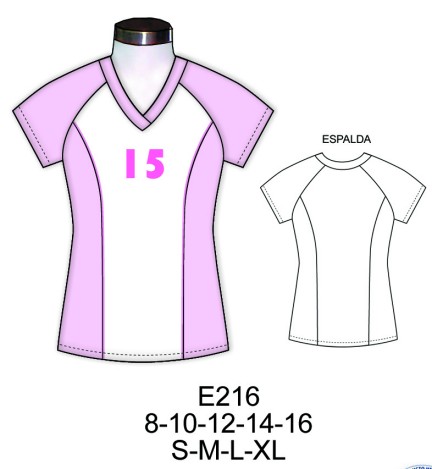 Poleras deportivas para damas sales